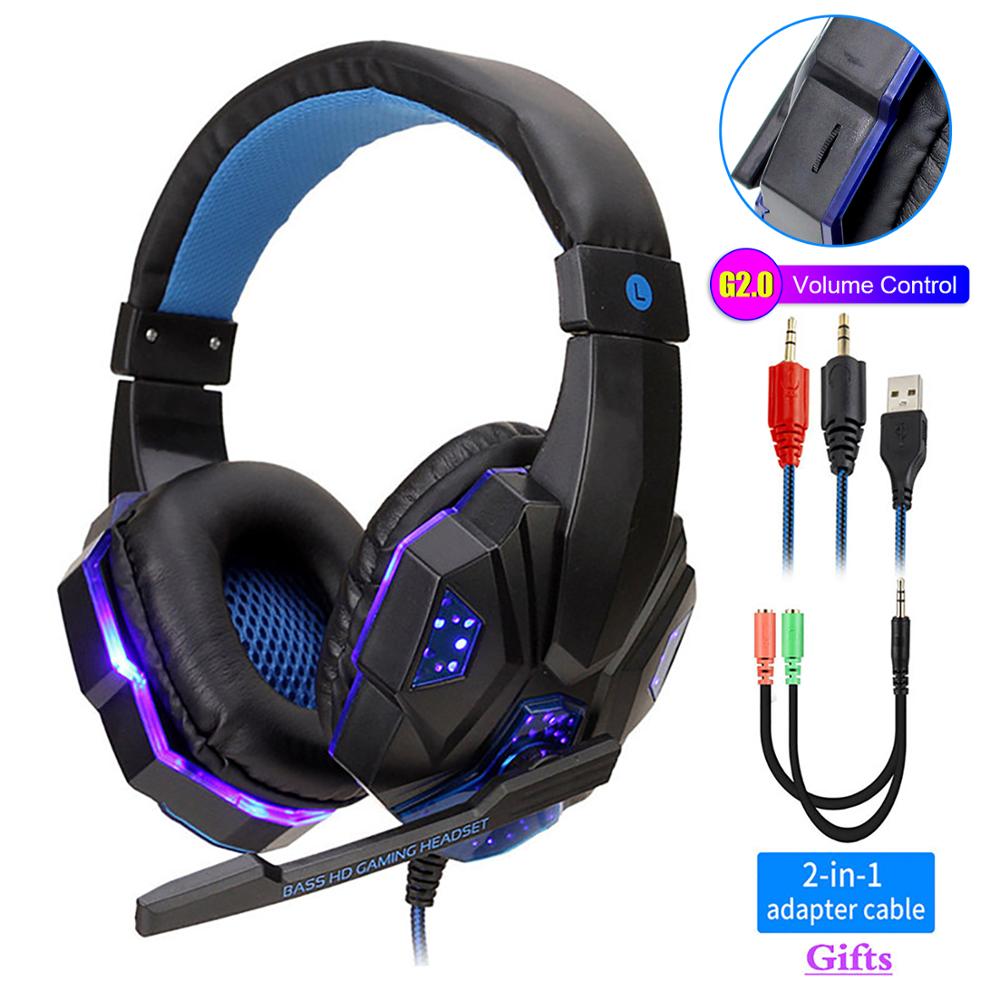 Professional Led Light Gamer Headset