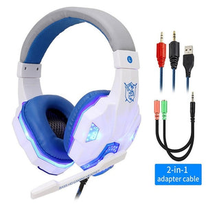 Professional Led Light Gamer Headset