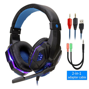 Professional Led Light Gamer Headset