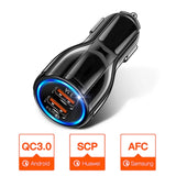 Dual USB Car Charger Fast Charging