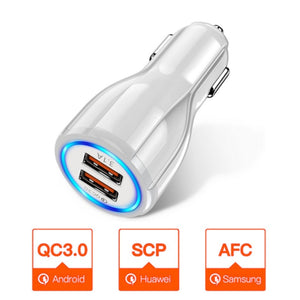 Dual USB Car Charger Fast Charging